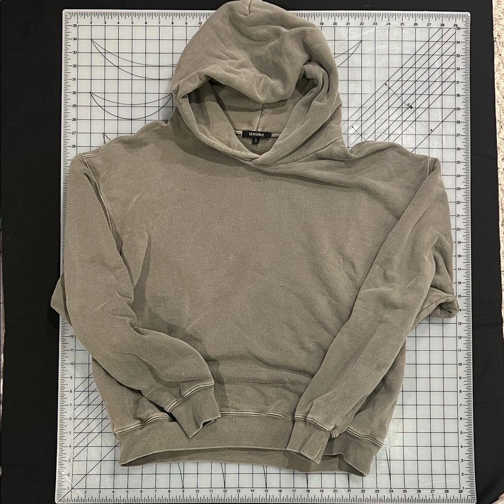 Men's faded Green oversized Hoodie - Season 6
